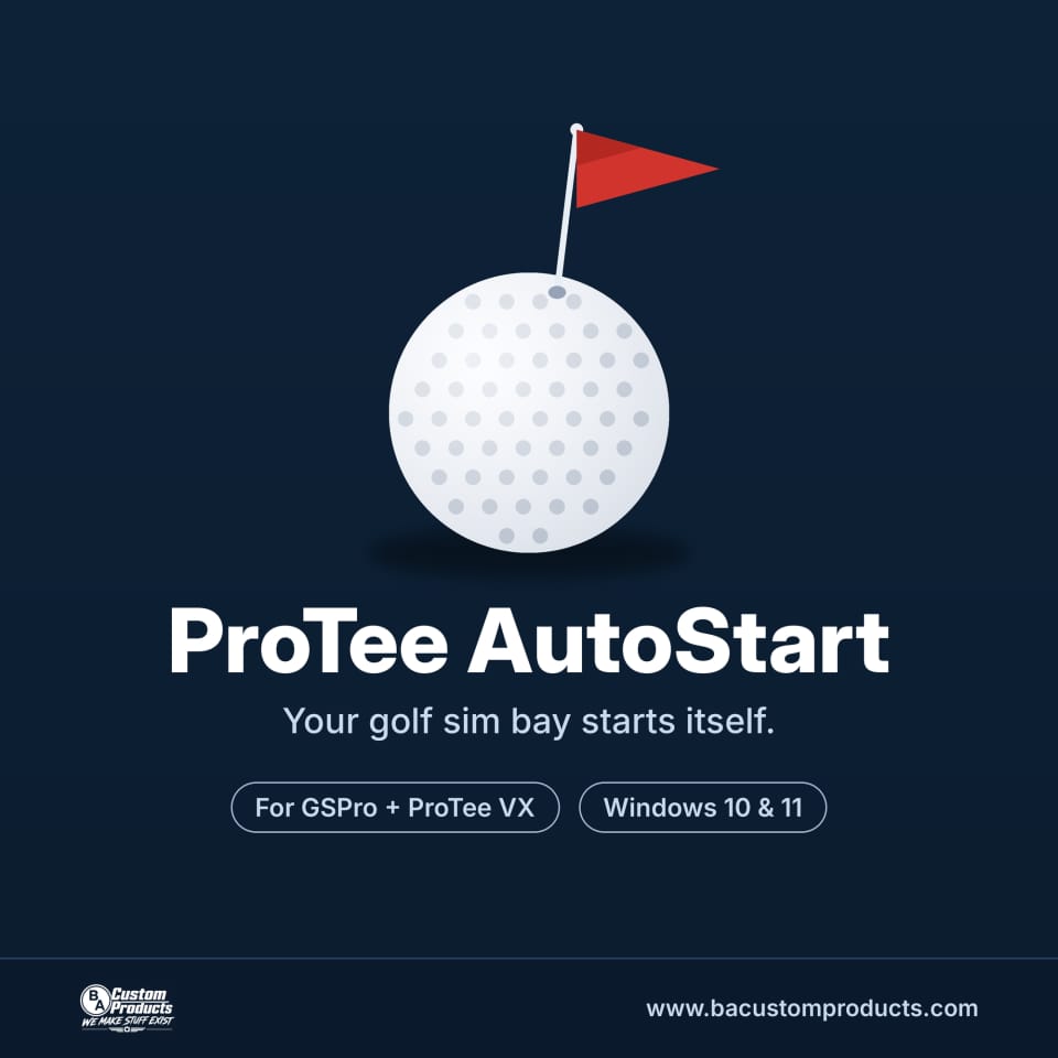 ProTee AutoStart – Automatic Bay Startup for GSPro + ProTee VX (photo 1 of 4)